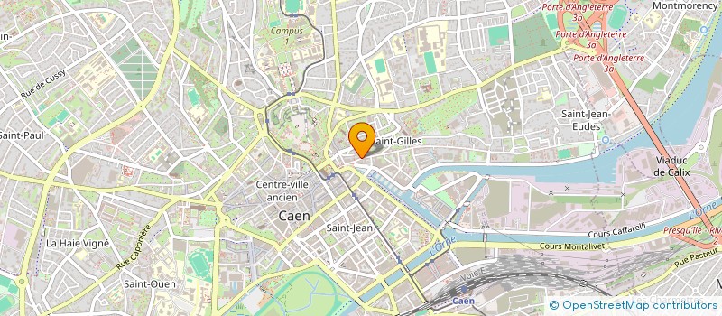 localisation de l'entreprise OLIVER LEHANE à CAEN