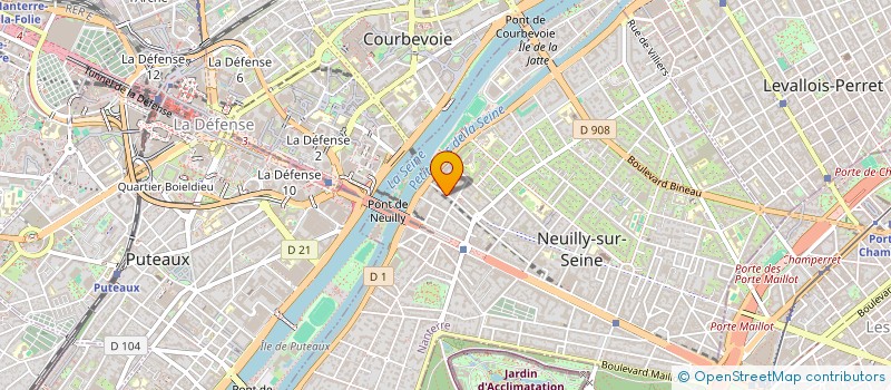 localisation de l'entreprise OLIVER MARKETING à NEUILLY-SUR-SEINE