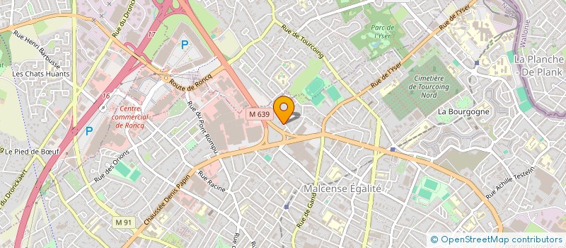 localisation de l'entreprise OLIVER & O  TOURCOING