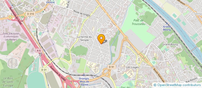 localisation de l'entreprise OLIVER STYL à RIS-ORANGIS