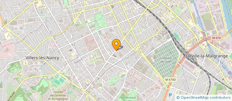 localisation de l'entreprise OLIVER-TISSERAND  NANCY