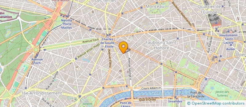 localisation de l'entreprise OLIVER WYMAN SNC  PARIS