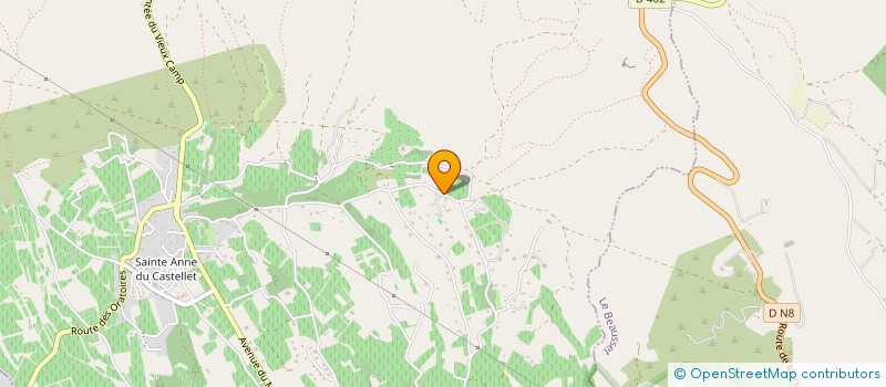 localisation de l'entreprise OLIVERAIE  LE CASTELLET