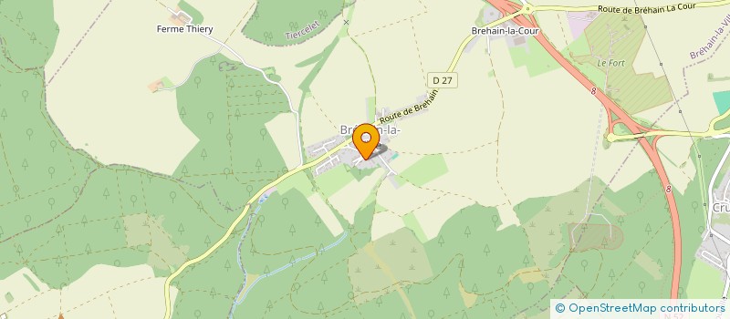 localisation de l'entreprise OLIVERAIE IS  BREHAIN-LA-VILLE
