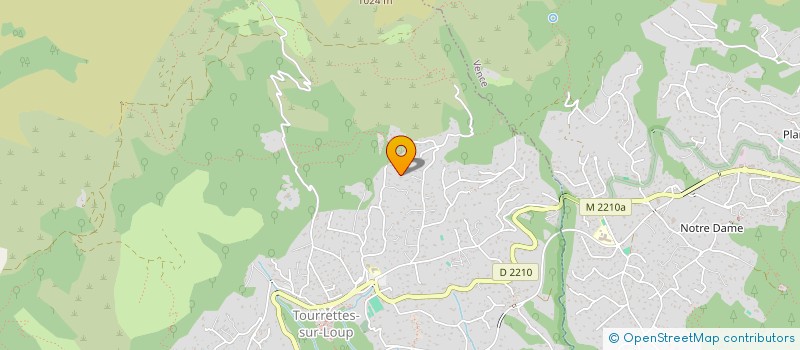 localisation de l'entreprise OLIVERAIE TSL à TOURRETTES-SUR-LOUP