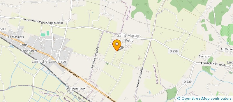 localisation de l'entreprise OLIVERSKY ONE  SAINT-MARTIN-PETIT