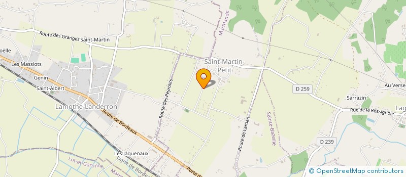 localisation de l'entreprise OLIVERSKY THREE  SAINT-MARTIN-PETIT