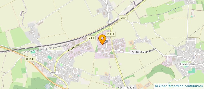 localisation de l'entreprise OLIVERT à AVELIN