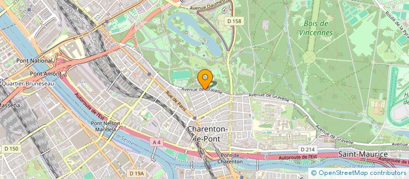 localisation de l'entreprise OLIVESE  CHARENTON-LE-PONT