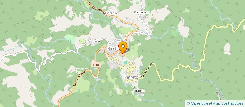 localisation de l'entreprise OLIVESI EXPLOIT AGRICOLE ET FORESTIERE à PETRETO-BICCHISANO