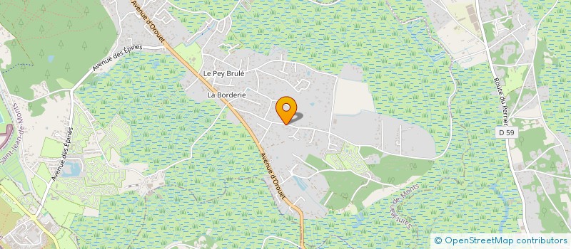 localisation de l'entreprise OLIVESTRE  SAINT-JEAN-DE-MONTS