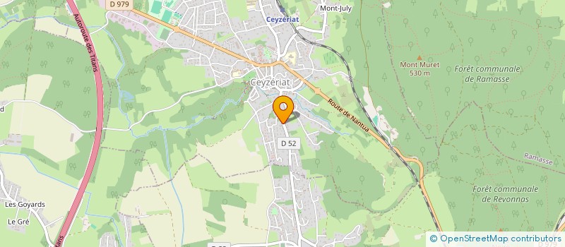 localisation de l'entreprise OLIVETCHRIS à CEYZERIAT