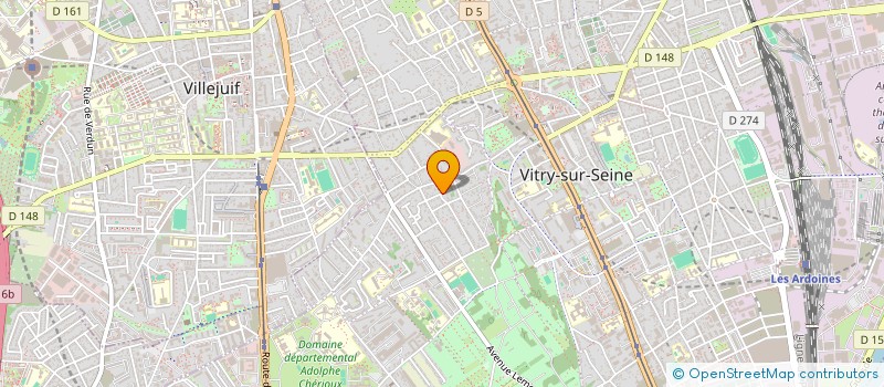 localisation de l'entreprise OLIVETREE PARTNERS  VITRY-SUR-SEINE