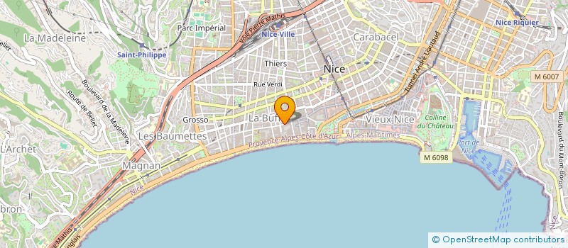 localisation de l'entreprise OLIVIA à NICE