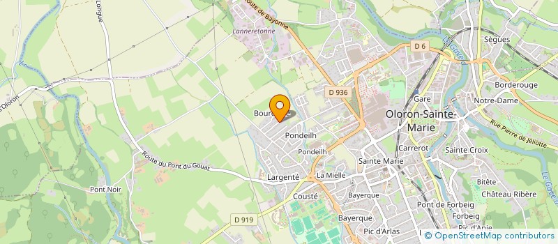 localisation de l'entreprise OLIVIA  OLORON-SAINTE-MARIE