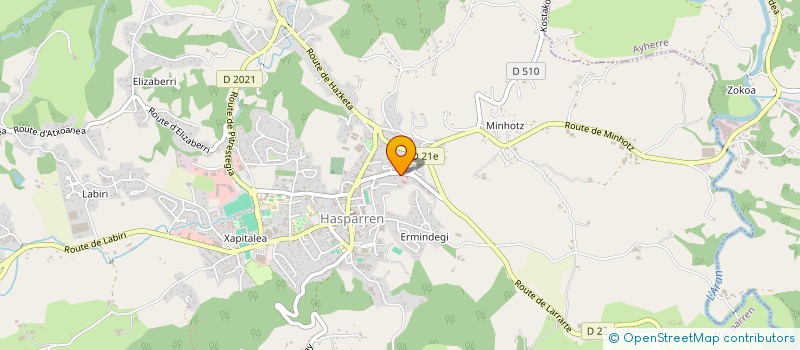 localisation de l'entreprise OLIVIA  URT