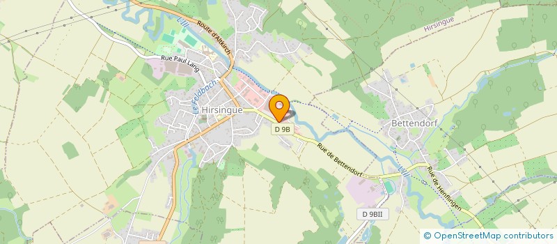 localisation de l'entreprise OLIVIA  HIRSINGUE