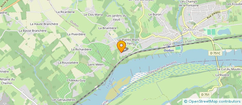 localisation de l'entreprise OLIVIA  OUDON