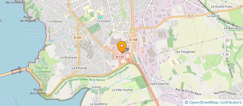 localisation de l'entreprise OLIVIA  SAINT-MALO