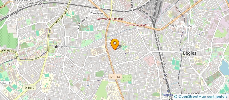 localisation de l'entreprise OLIVIA BELMONTE à BEGLES