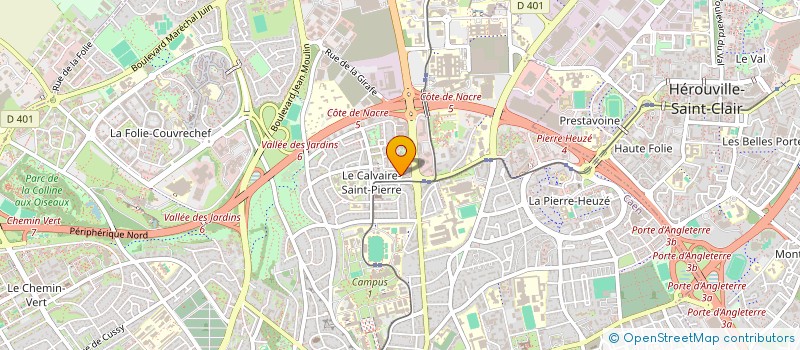 localisation de l'entreprise OLIVIA CONSTRUCTION à CAEN