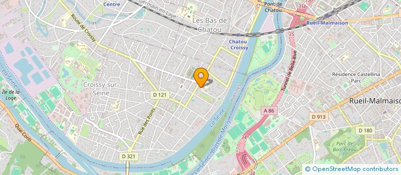 localisation de l'entreprise OLIVIA DES MOUTIS  CROISSY-SUR-SEINE