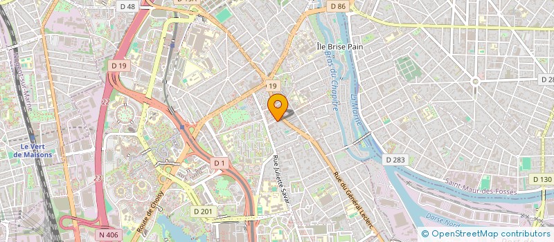 localisation de l'entreprise OLIVIA MENDY - ATELIER PRO  CRETEIL