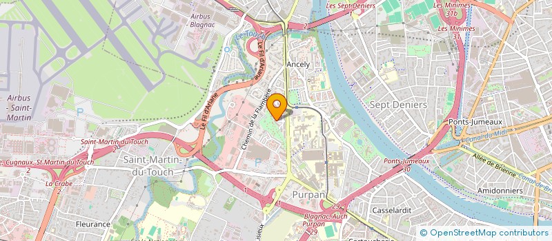 localisation de l'entreprise OLIVIACENTER  TOULOUSE