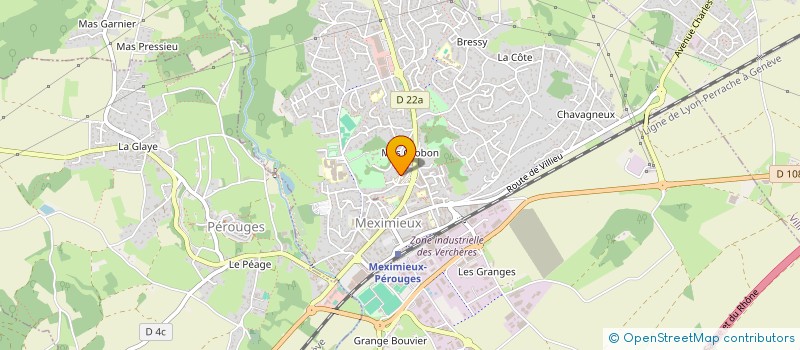 localisation de l'entreprise OLIVIC à MEXIMIEUX