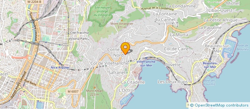 localisation de l'entreprise OLIVIER à VILLEFRANCHE-SUR-MER