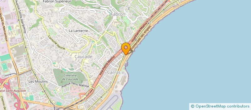 localisation de l'entreprise OLIVIER à NICE