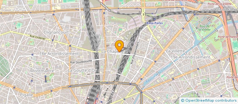 localisation de l'entreprise OLIVIER  PARIS