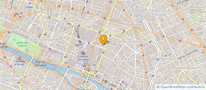 localisation de l'entreprise OLIVIER à PARIS
