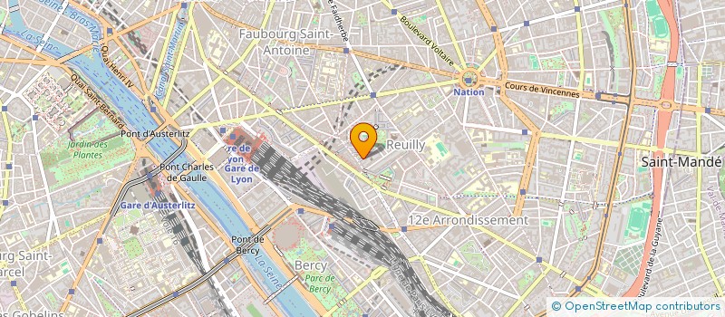 localisation de l'entreprise OLIVIER  PARIS