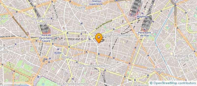 localisation de l'entreprise OLIVIER à PARIS