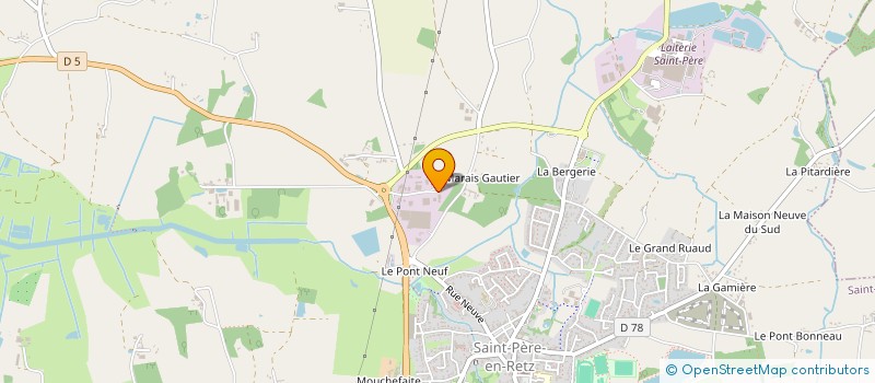 localisation de l'entreprise OLIVIER  SAINT-PERE-EN-RETZ