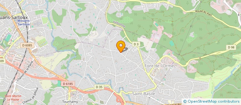 localisation de l'entreprise OLIVIER à MOUGINS