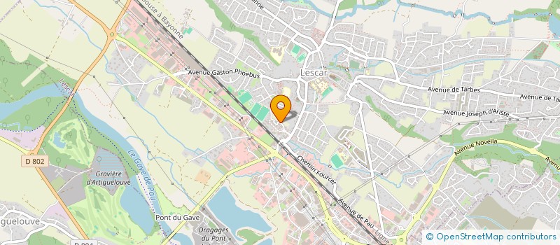 localisation de l'entreprise OLIVIER BEARN RENOVATION  LESCAR