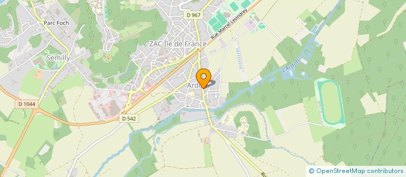 localisation de l'entreprise OLIVIER BIERNAT à LAON