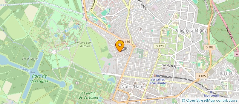 localisation de l'entreprise OLIVIER BRAUN CONSULTING  VERSAILLES