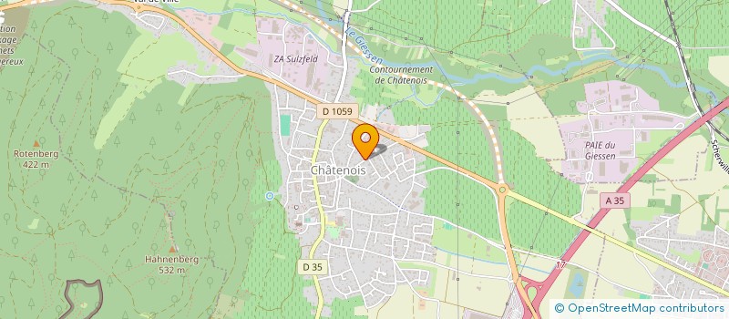 localisation de l'entreprise OLIVIER BRENNER CONCEPT à CHATENOIS
