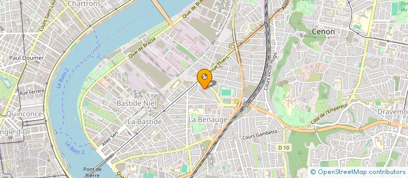 localisation de l'entreprise OLIVIER BRUNELLE HOLDING  BORDEAUX