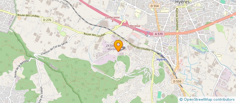 localisation de l'entreprise OLIVIER BUGETTE DEVELOPPEMENT  CARQUEIRANNE