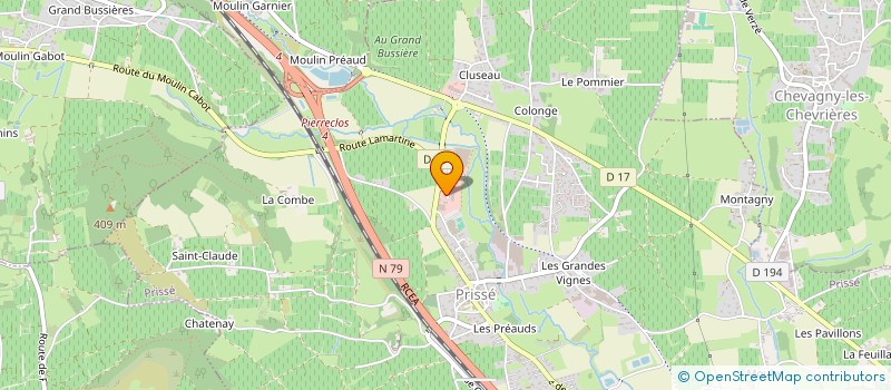 localisation de l'entreprise OLIVIER CAUCHE à SAINT-FRANCOIS