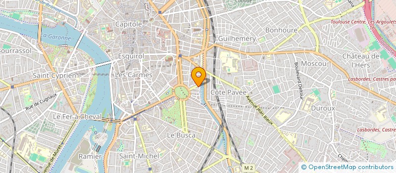 localisation de l'entreprise OLIVIER CAZAUX SUCCESSEUR DE JEAN LACAZE à TOULOUSE