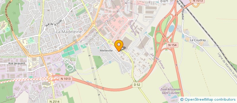 localisation de l'entreprise OLIVIER CHAUVIN IMMOBILIER  GUICHAINVILLE