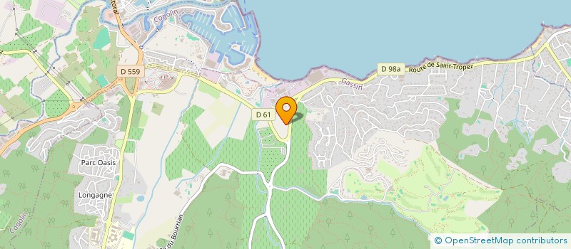 localisation de l'entreprise OLIVIER CLIM  GASSIN