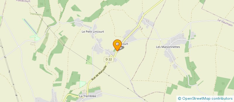 localisation de l'entreprise OLIVIER CONSTRUCTION RENOVATION  FLAVACOURT