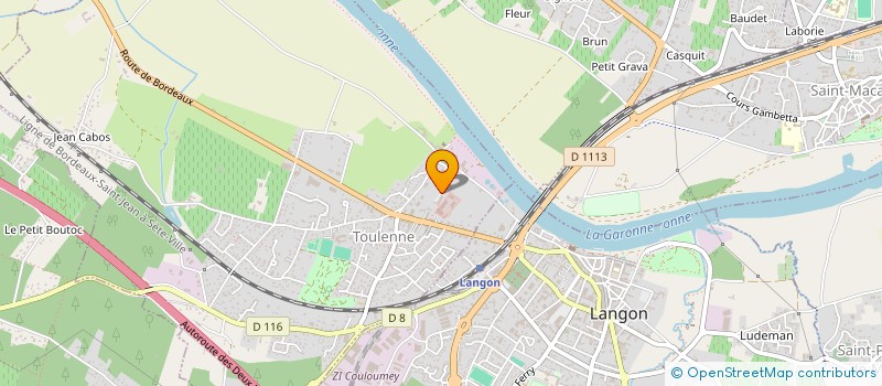 localisation de l'entreprise OLIVIER CONTROLE TECHNIQUE  TOULENNE