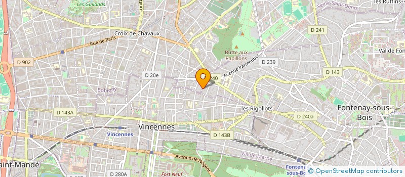 localisation de l'entreprise OLIVIER CORDOVA SARL à MONTREUIL